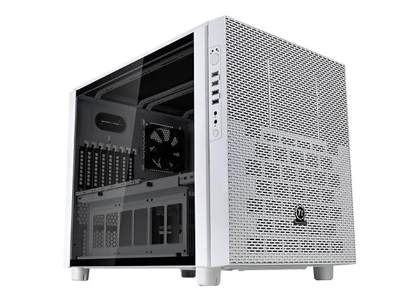 Thermaltake Core X5 - Tempered Glass Snow Edition - cube - extended ATX