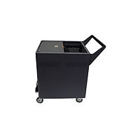 Datamation 32U Security Charging Cart with Wheels for Chromebook