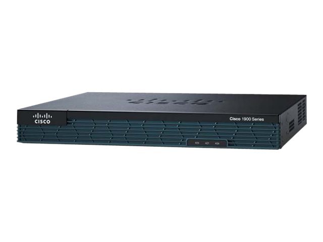 Cisco 1921 SEC T1 Bundle - router - DSU/CSU - desktop, rack-mountable