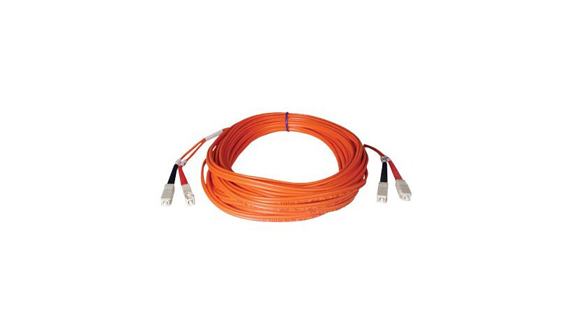 Tripp Lite 15M Duplex Multimode Fiber 50/125 Patch Cable SC/SC 50ft