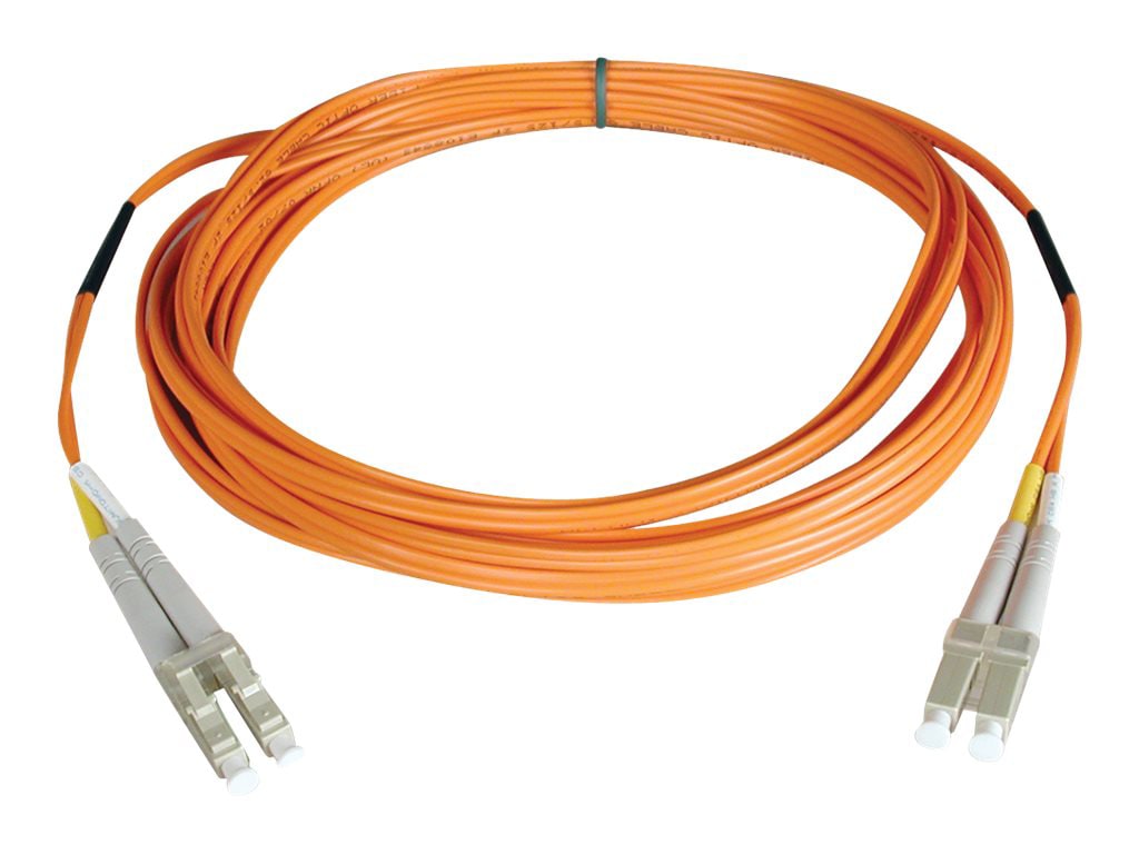 Eaton Tripp Lite Series Duplex Multimode 50/125 Fiber Patch Cable (LC/LC), 1M (3 ft.) - patch cable - 1 m - orange