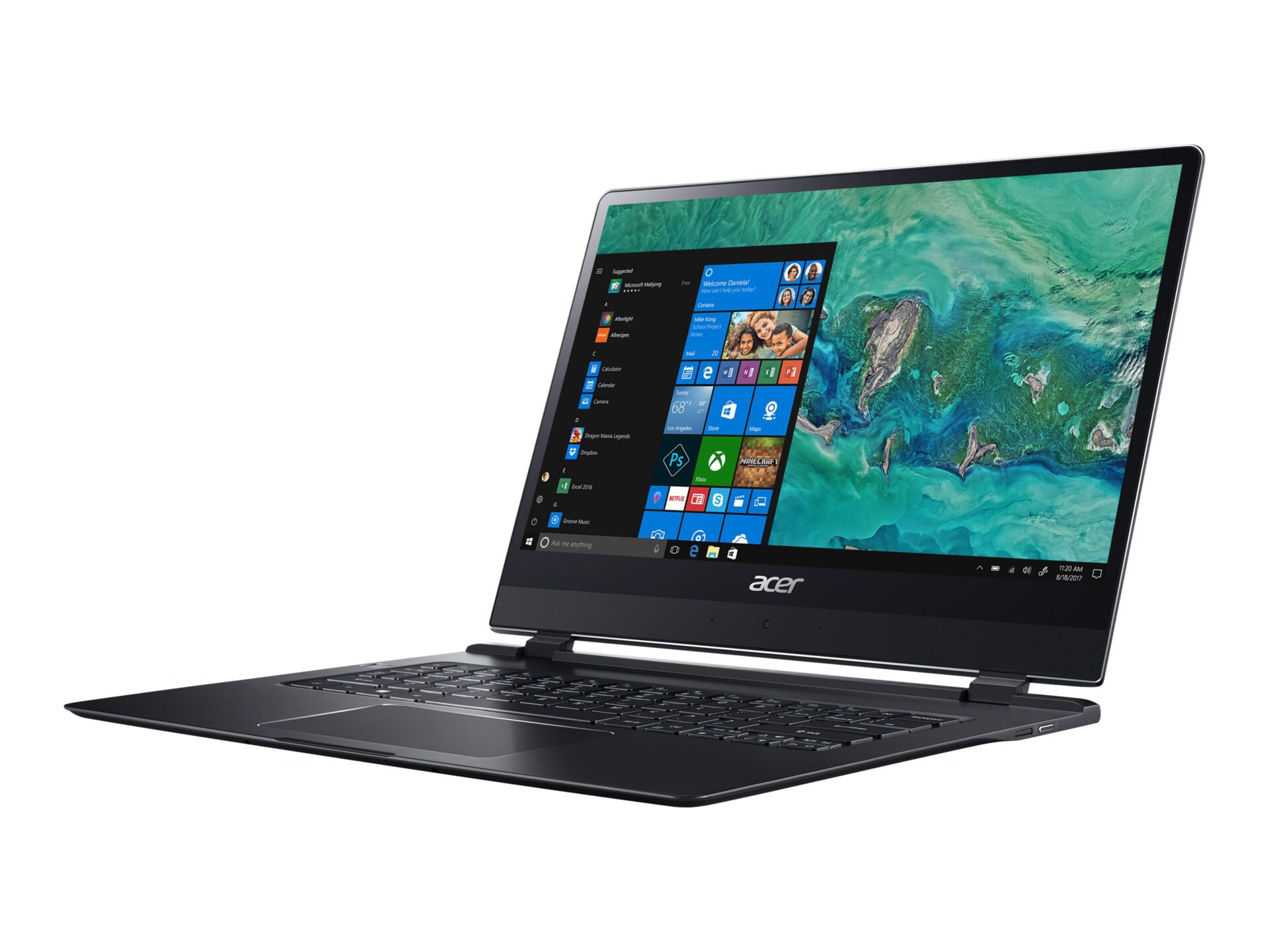 Acer Swift 7 Pro Series SF714-51T - 14 po - Core i7 7Y75 - 8 GB RAM - 256 GB