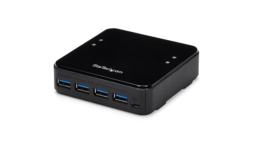 StarTech.com 4X4 USB 3.0 Peripheral Sharing Switch - For Mac/Windows/Linux