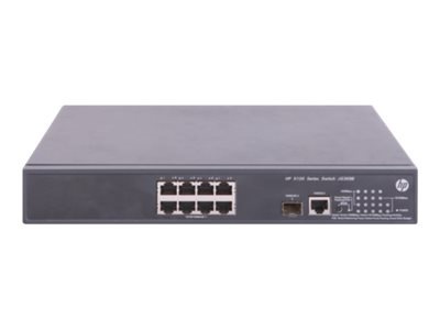 HPE 5120 8G PoE+ (180W) SI - switch - 8 ports - managed - rack-mountable