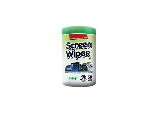 Pure Orange Screen Wipes - Mint - cleaning wipes
