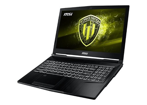 MSI WE73 8SJ 210CA - 17.3" - Core i7 8750H - 32 GB RAM - 512 GB SSD + 1 TB HDD