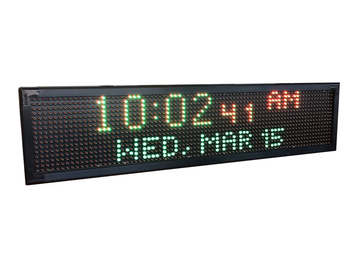 Advanced Network Devices IP Outdoor Signboard with Multi-Color Display