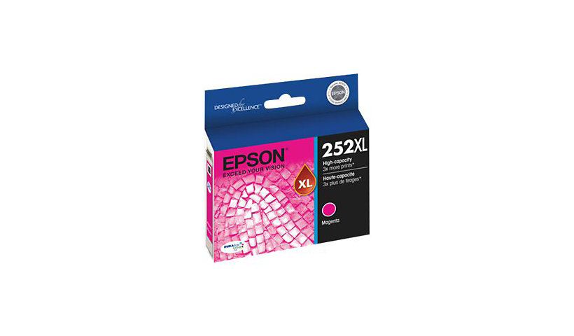 Epson 252XL With Sensor - XL - magenta - original - cartouche d'encre