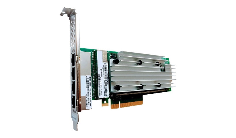 Lenovo ThinkSystem QL41134 - network adapter - PCIe 3.0 x8 - Gigabit Ethernet / 10Gb Ethernet x 4