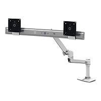 Ergotron LX Desk Dual Direct Arm mounting kit - for 2 LCD displays - white