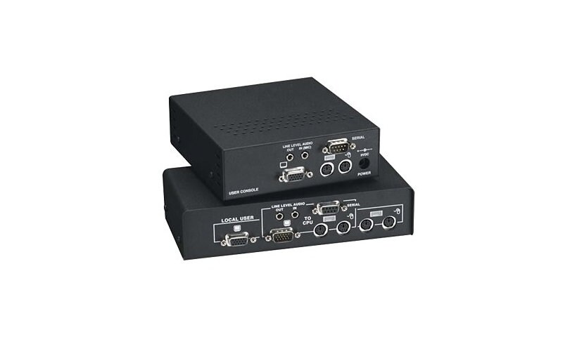 Black Box ServSwitch Brand CATx KVM Extender - KVM / audio / serial extende