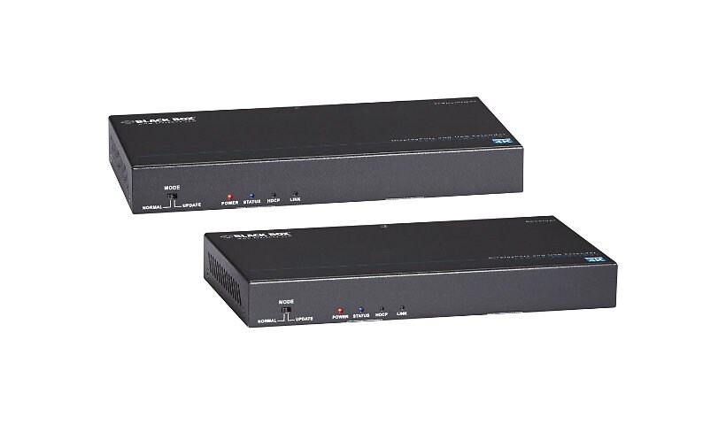 Black Box Receiver + Transmitter - video/audio/USB/serial extender - USB, s