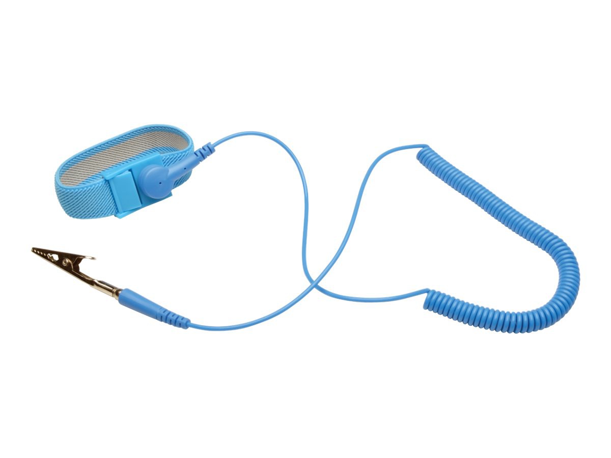 Eaton Tripp Lite Series ESD Anti-Static Wrist Strap Band with Grounding Wire - anti-static wristband