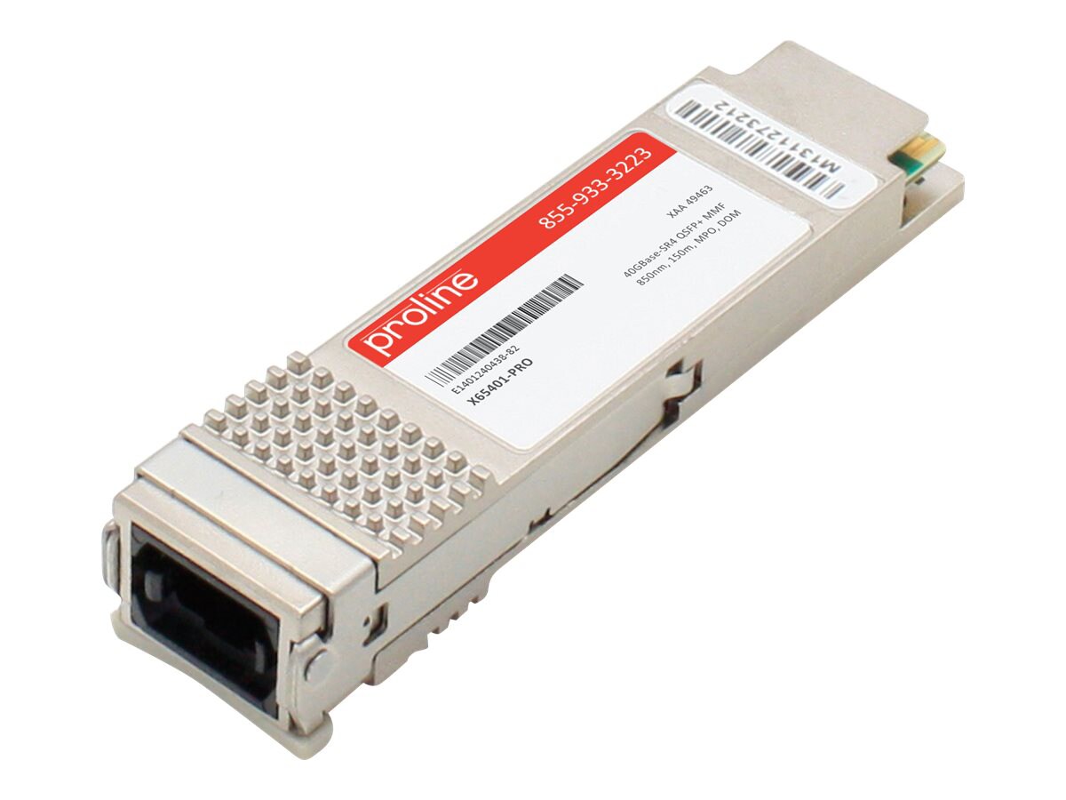 Proline - QSFP+ transceiver module - 40 Gigabit LAN - TAA Compliant