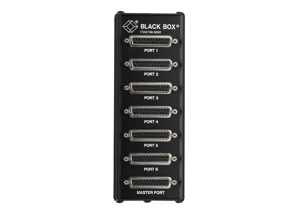 BLACK BOX 6PT RS232 PASSIVE SPLITTER