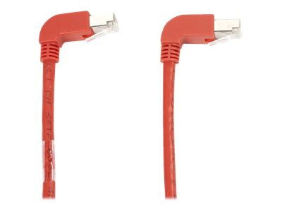 Black Box SpaceGAIN Down to Down - patch cable - 6 ft - red