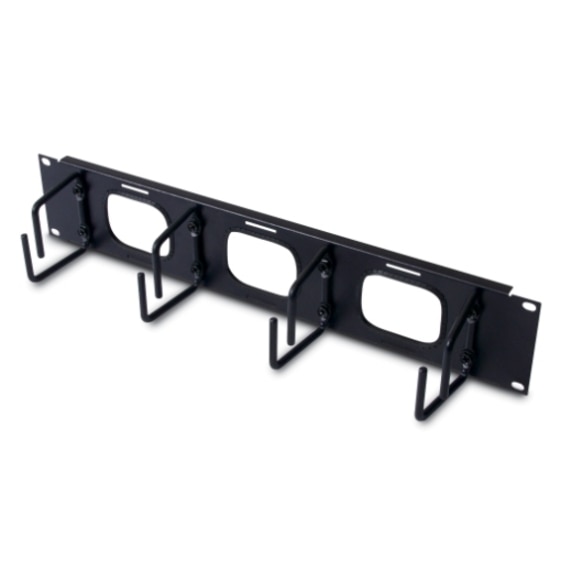 Thumbnail 4 of 8 for Horizontal Cable Organizer 2U w/pass through holes
