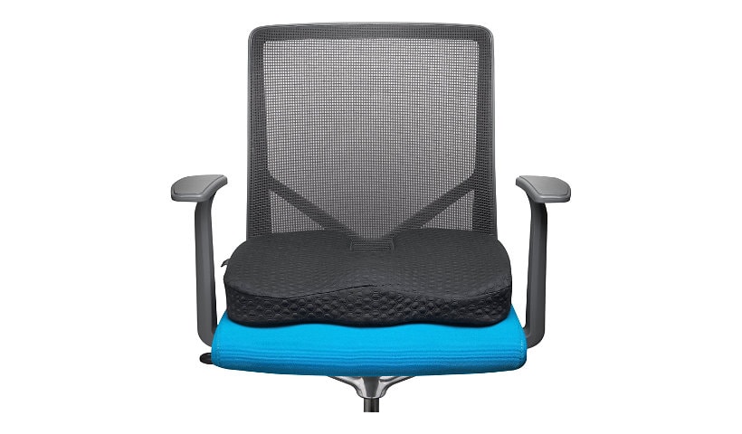 Kensington Premium Cool Gel Seat Cushion - seat cushion - black