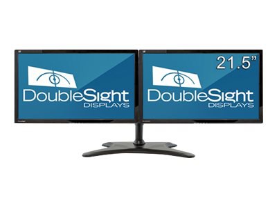 Main image 1 for DoubleSight 21.5" LED Backlight LCD Monitor with Dual Monitor Stand - Black