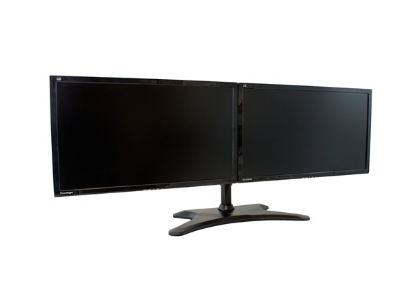 Thumbnail 2 of 6 for DoubleSight 21.5" LED Backlight LCD Monitor with Dual Monitor Stand - Black
