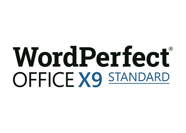 WordPerfect Office X9 Standard Edition - upgrade license - 1 user