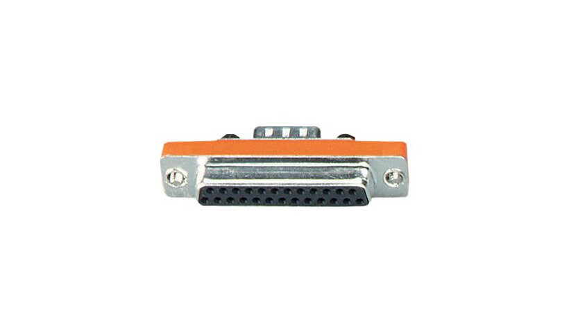 Black Box Slimline Adapter - serial adapter - DB-9 to DB-25