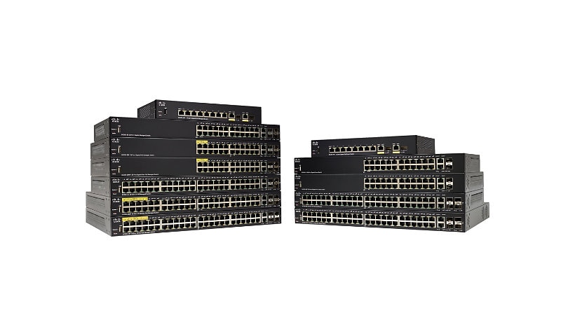 Cisco Small Business SF350-24MP - switch - 24 ports - managed - rack-mountable