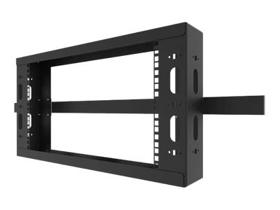 Legrand 8RU Q-Series Overhead Cable Pathway Rack - Black (TAA Compliant) overhead cable pathway rack - 8U