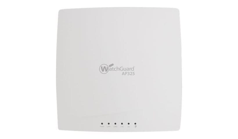 WatchGuard AP325 - wireless access point - Wi-Fi 5 - cloud-managed - WatchGuard Trade-Up Program - with 3 years Basic