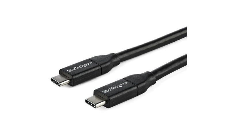 StarTech.com 1m 3ft USB C to USB C Cable - 5A PD - USB 2.0 USB-IF Certified