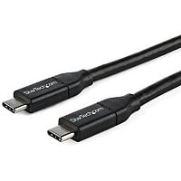 StarTech.com 1m 3ft USB C to USB C Cable - 5A PD - USB 2.0 USB-IF Certified