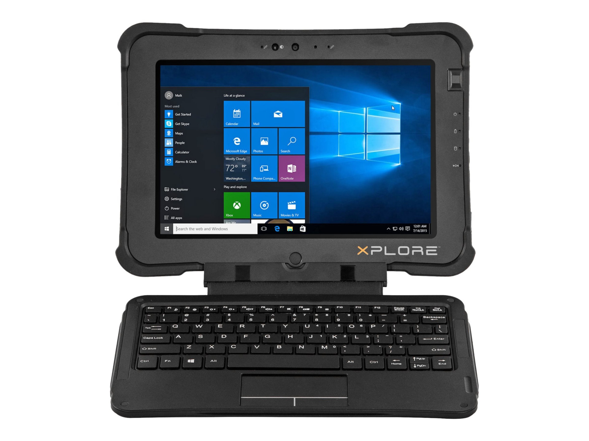 Zebra Xplore XBOOK L10 2-in-1 10.1" Pentium N4200 8GB RAM 128GB SSD