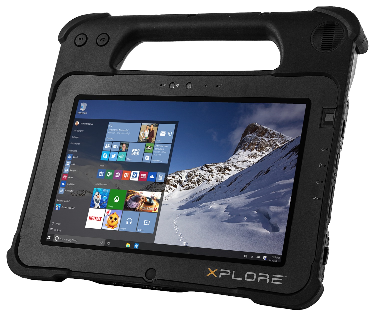 Zebra Xplore XPAD L10 10.1" Core i5 16GB RAM 128GB SSD Windows 10