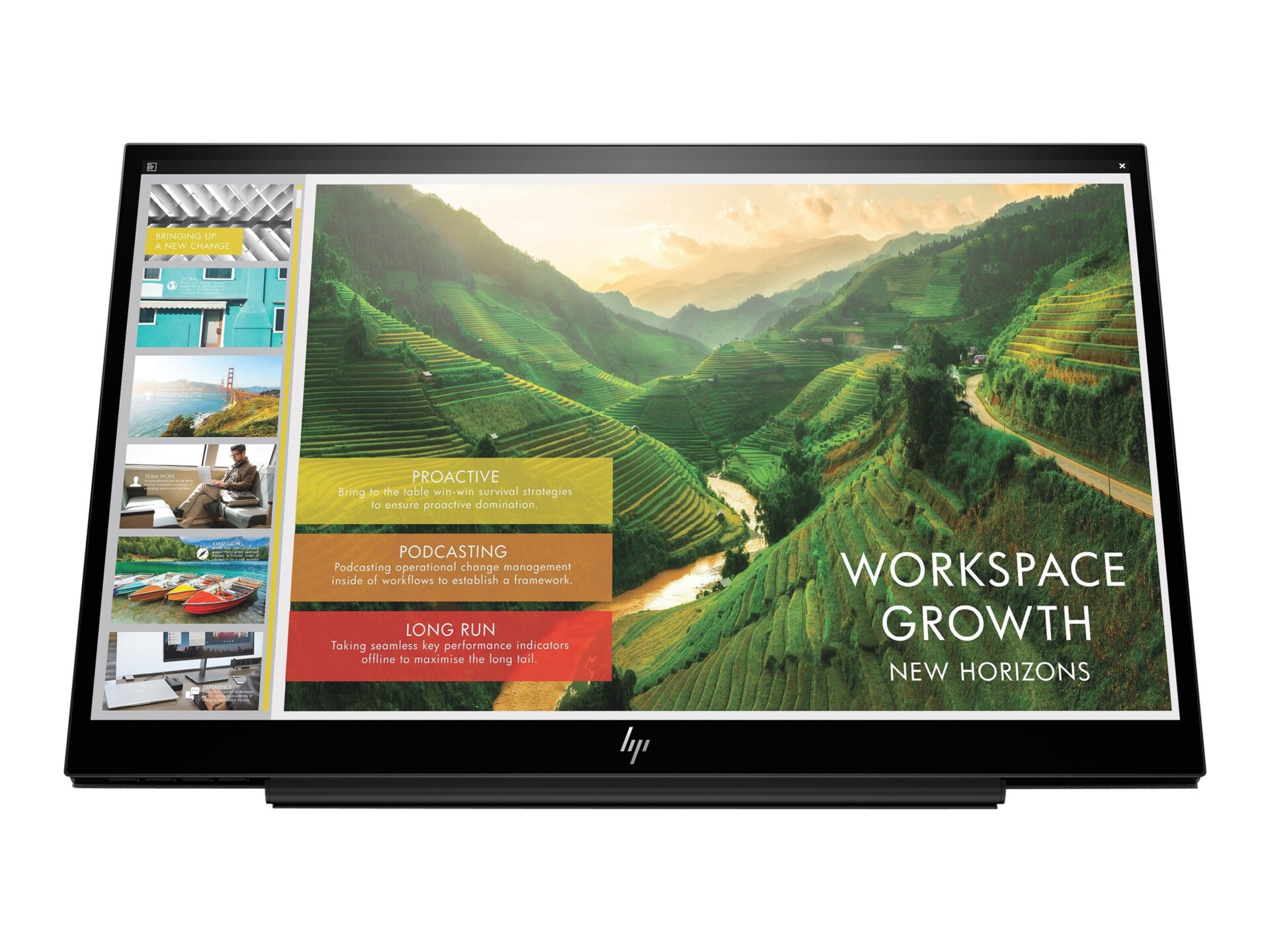 HP EliteDisplay S14 - LED monitor - Full HD (1080p) - 14"