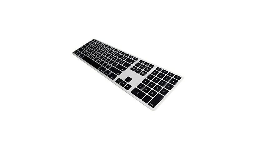 Matias - keyboard - US - black, silver