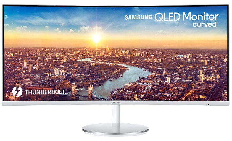 Samsung C34J791WTN - CJ79 Series - QLED monitor - curved - 34 - C34J791WTN  - Computer Monitors 