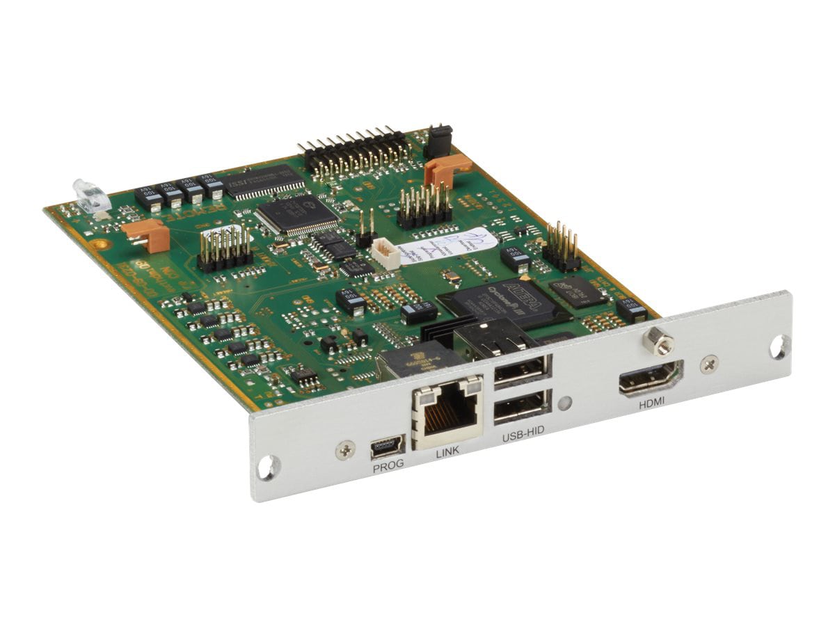 Black Box DKM FX Receiver Modular Interface Card - video/audio/USB extender