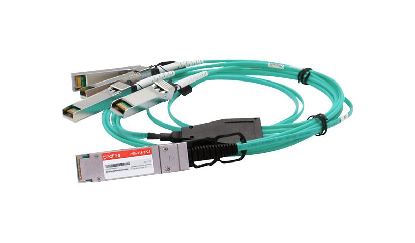 Proline 100GBase-AOC direct attach cable - TAA Compliant - 5 m