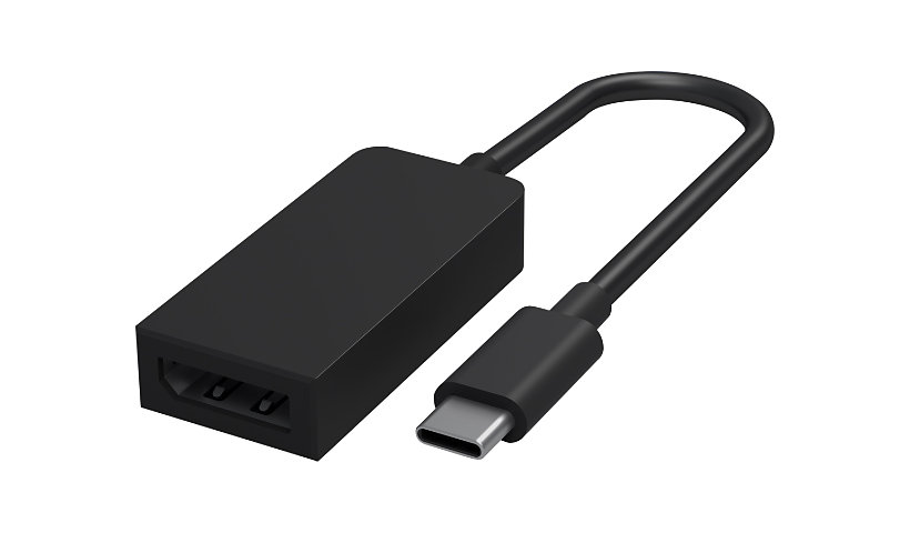 Microsoft Surface USB-C to DisplayPort Adapter - USB / DisplayPort adapter - 24 pin USB-C to DisplayPort - 6.3 in