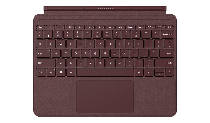 Microsoft Surface Go Signature Type Cover - keyboard - with trackpad, accel