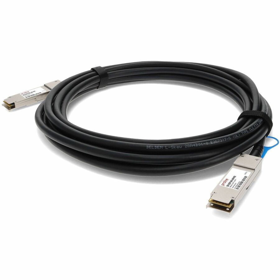 Proline Juniper Networks QFX-QSFP-DAC-4M Compatible TAA Compliant 40GBase-CU QSFP+ to QSFP+ Direct Attach Cable (Passive