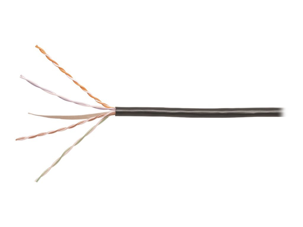 Uniprise CS34P - bulk cable - 1000 ft - black