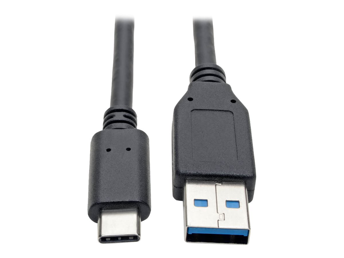 Eaton Tripp Lite Series USB-C to USB-A Cable (M/M), USB 3.2 Gen 1 (5 Gbps), Thunderbolt 3 Compatible, 6 ft. (1.83 m) -