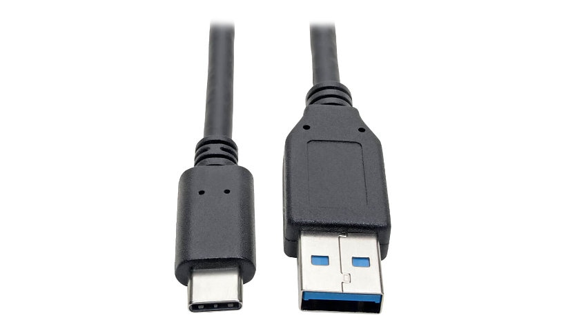 Eaton Tripp Lite Series USB-C to USB-A Cable (M/M), USB 3.2 Gen 1 (5 Gbps), Thunderbolt 3 Compatible, 6 ft. (1.83 m) -