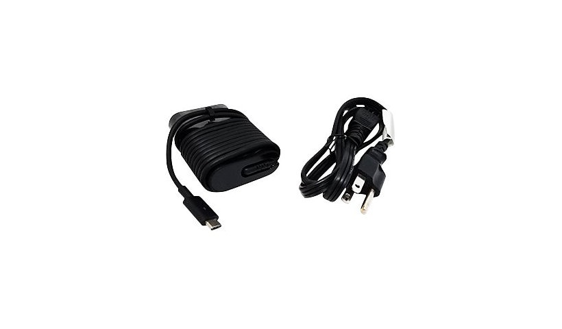 Total Micro AC Adapter, Dell Chromebook 3100, 3400 - 45W USB-C
