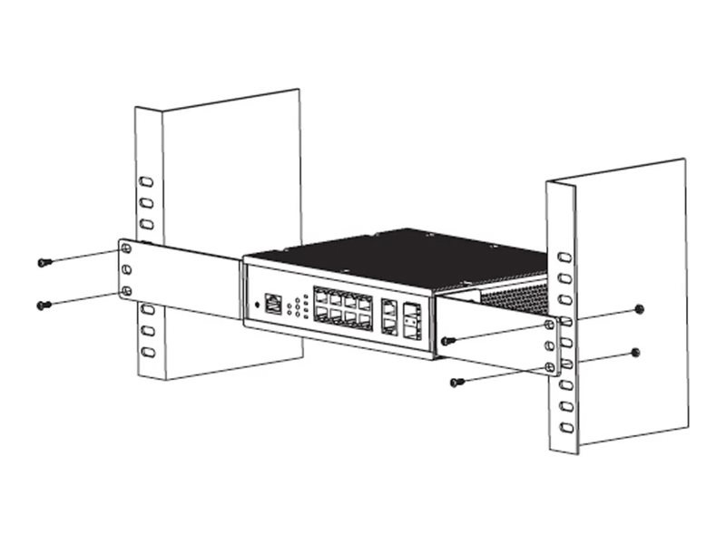 D-Link - power adapter - 180 watt - with rack mount kit