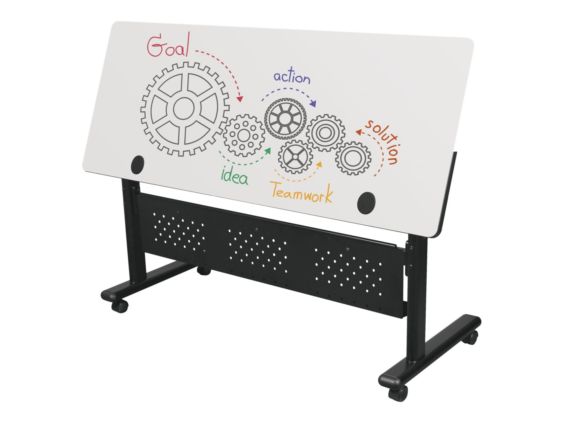 Dry erase deals standing desk