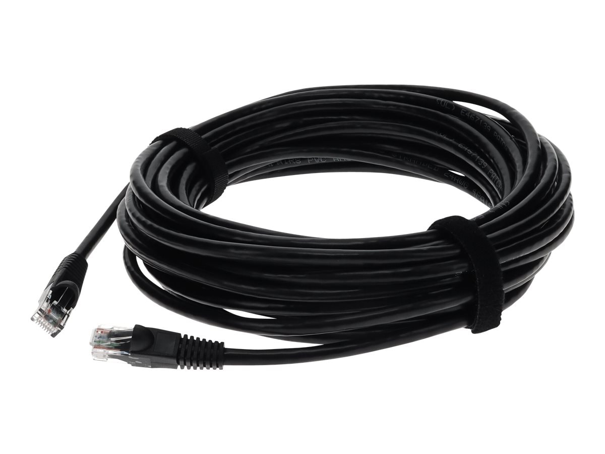 Proline 25ft RJ-45 (M)/RJ-45 (M) Straight Black Cat6 UTP PVC Patch Cable