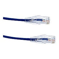 Axiom BENDnFLEX Ultra-Thin - patch cable - 2 ft - blue