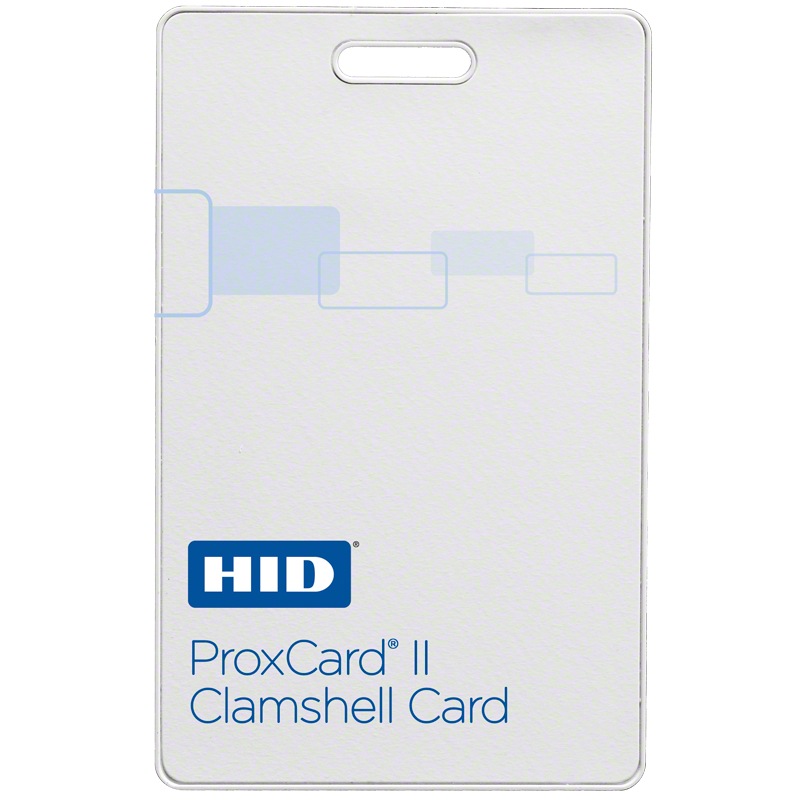 HID 1326 ProxCard II Keyscan Clamshell Proximity Cards - 50 Pack